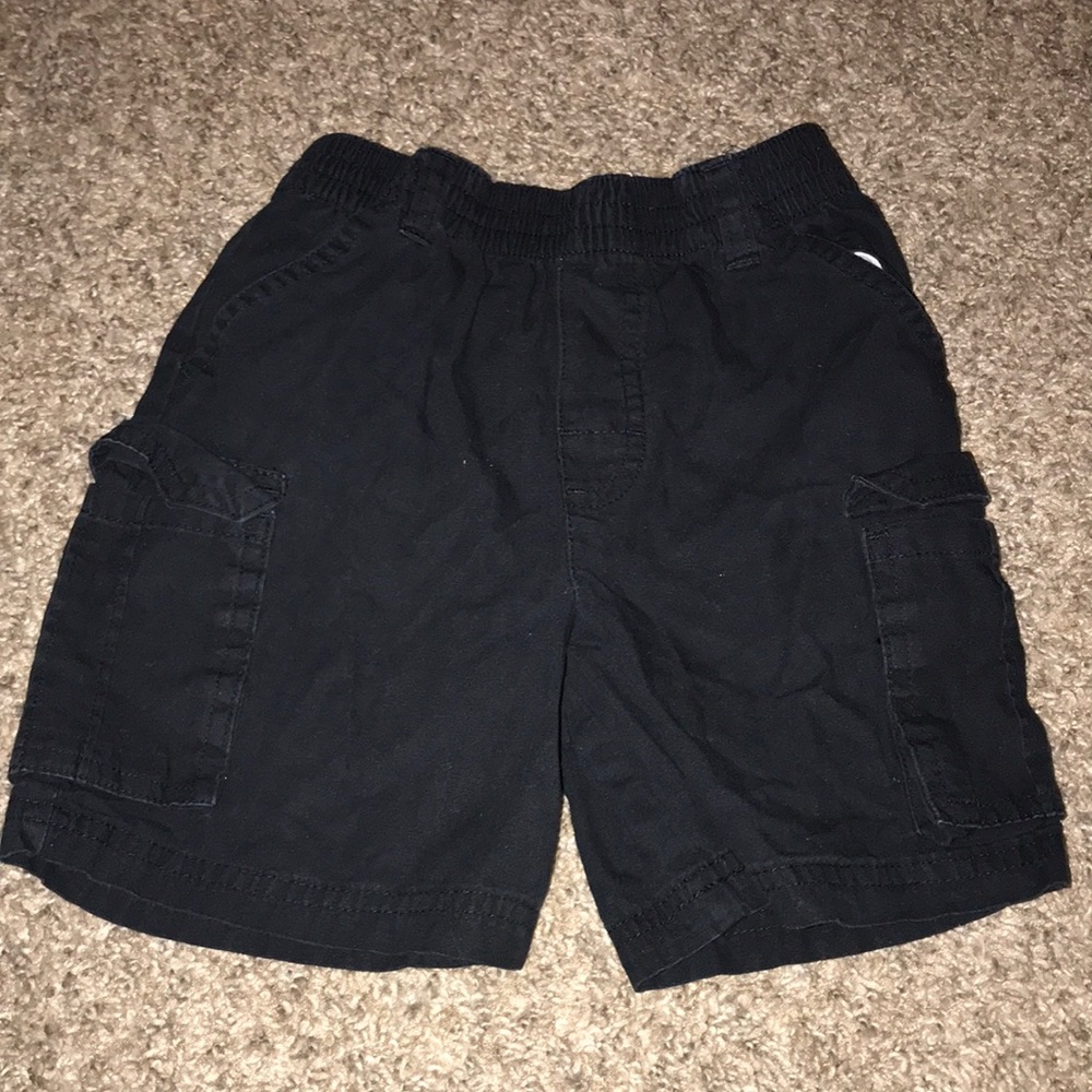 Garanimals Black Cargo Shorts - Picture 1 of 3